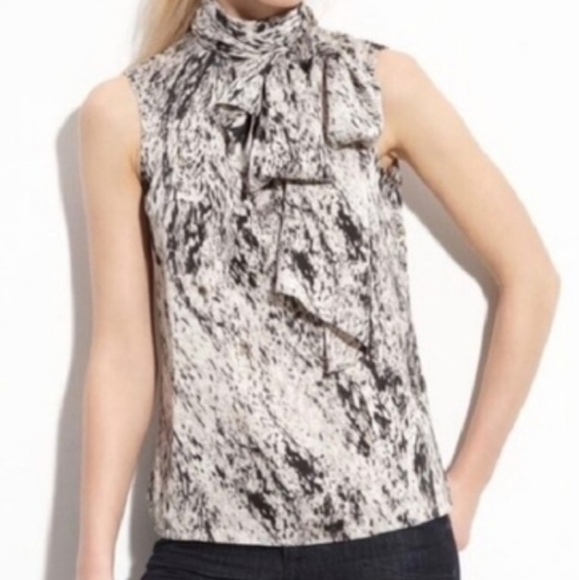 Vince Camuto Tops - Vince Camuto Neck Tie Top S